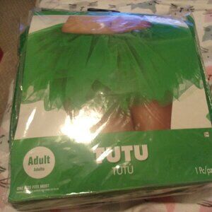GreenTutu Adult Tulle Elastic Waist Ballet Women's Skirt new  Halloween